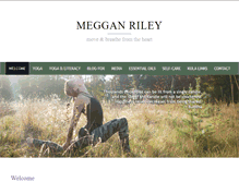 Tablet Screenshot of megganriley.com